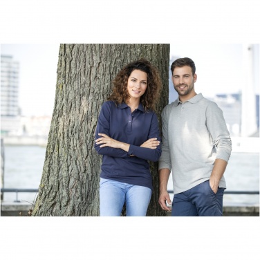Logotrade Werbeartikel das Foto: Oakville Langarm Poloshirt für Damen