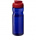 H2O Active® Eco Base 650 ml Sportflasche mit Klappdeckel, Königsblau / Rot