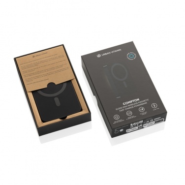 Logotrade werbemittel das Foto: Urban Vitamin Compton 10000mAh Powerbank aus RCS Plastik/Alu