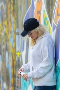 Logotrade Logogeschenke das Foto: Impact AWARE™ 280gr Brushed rCotton 6 Panel Kontrast-Cap