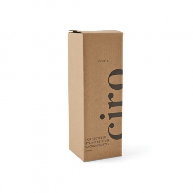 Logotrade Werbegeschenke das Foto: VINGA Ciro RCS recycelte Vakuumflasche 300ml