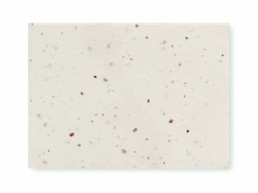 Logotrade Firmengeschenke das Foto: Notizblock mit Blumensamen