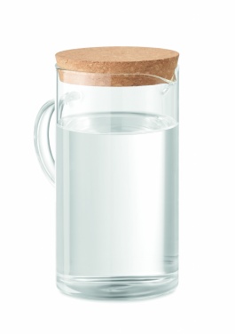 Logotrade Firmengeschenke das Foto: Karaffe Borosilikatglas 1000ml