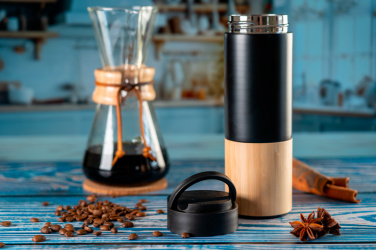 Logotrade Logogeschenke das Foto: Thermosflasche SHEFFIELD 500ml