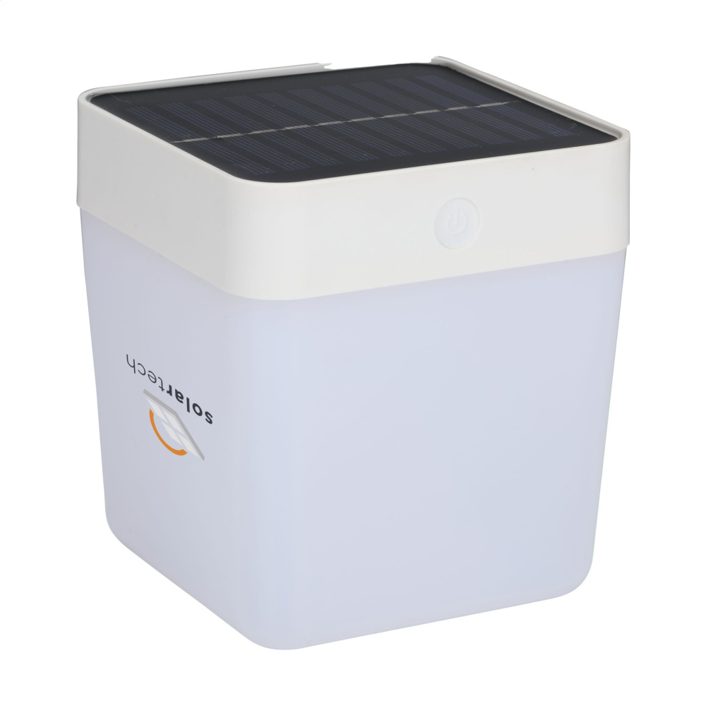 Logotrade Firmengeschenke das Foto: Grundig Lumo Solar Tischleuchte