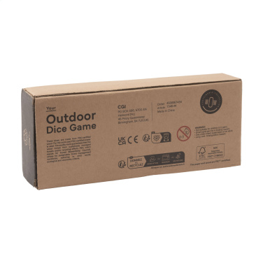 Logotrade Geschäftsgeschenke das Foto: Outdoor Würfelspiel