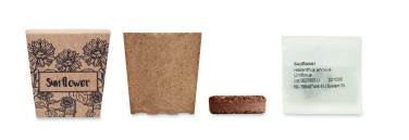 Logotrade Logogeschenke das Foto: Pflanz-Set Sonnenblume