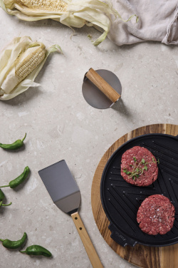 Logotrade Geschäftsgeschenke das Foto: VINGA Paso Smash Burgerpresse