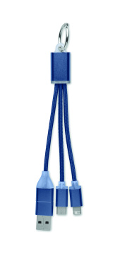 Logotrade Firmengeschenke das Foto: 4in1 Ladekabel Typ-C