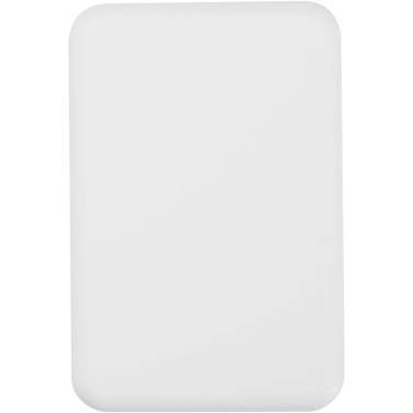 Logotrade Firmengeschenke das Foto: Acrab 15 W 5.000 mAh magnetische kabellose Powerbank mit 20 W PD aus recyceltem Kunststoff