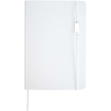 Logotrade Firmengeschenke das Foto: Legato Elegance A5 Hardcover Notizbuch mit Tintenroller Set