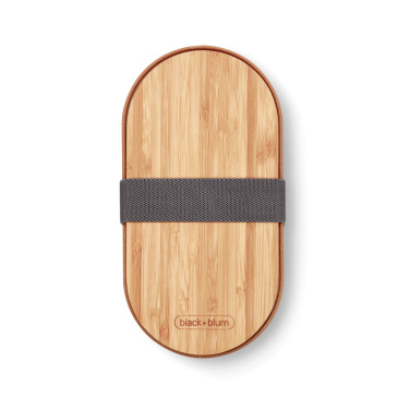 Logotrade Geschäftsgeschenke das Foto: Black+Blum Stainless Steel Double Bento Box