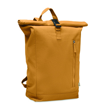 Logotrade Geschäftsgeschenke das Foto: Rolltop-Rucksack 390 g/m²