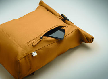 Logotrade Geschäftsgeschenke das Foto: Rolltop-Rucksack 390 g/m²