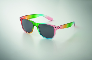 Logotrade Geschäftsgeschenke das Foto: Regenbogen Sonnenbrille UV400