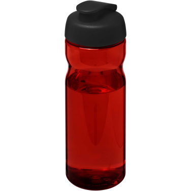 Logotrade Firmengeschenke das Foto: H2O Active® Eco Base 650 ml Sportflasche mit Klappdeckel