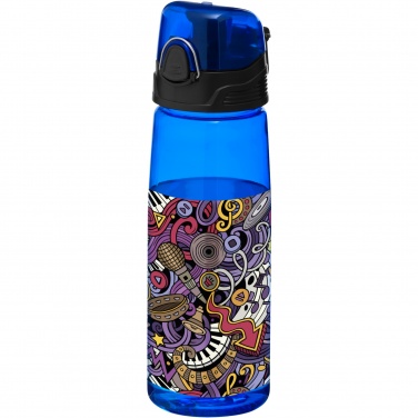 Logo trade promotional giveaways image of: Capri 700 ml sport bottle