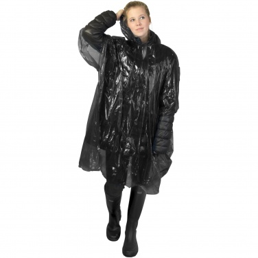 Logotrade corporate gift picture of: Ziva disposable rain poncho with storage pouch