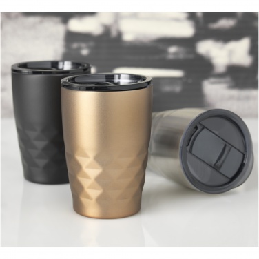 Logo trade promotional gifts image of: Geo 350 ml copper vacuum insulated tumbler