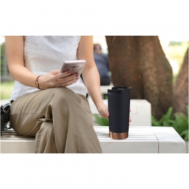 Logo trade corporate gift photo of: Peeta 500 ml copper vacuum insulated tumbler