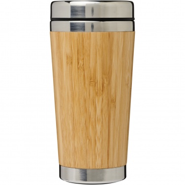Logotrade promotional merchandise image of: Bambus 450 ml tumbler with bamboo outer