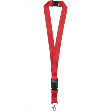 Logotrade promotional item picture of: Yogi lanyard detachable buckle break-away closure