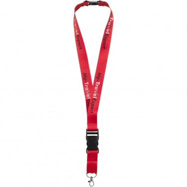 Logotrade corporate gift image of: Yogi lanyard detachable buckle break-away closure