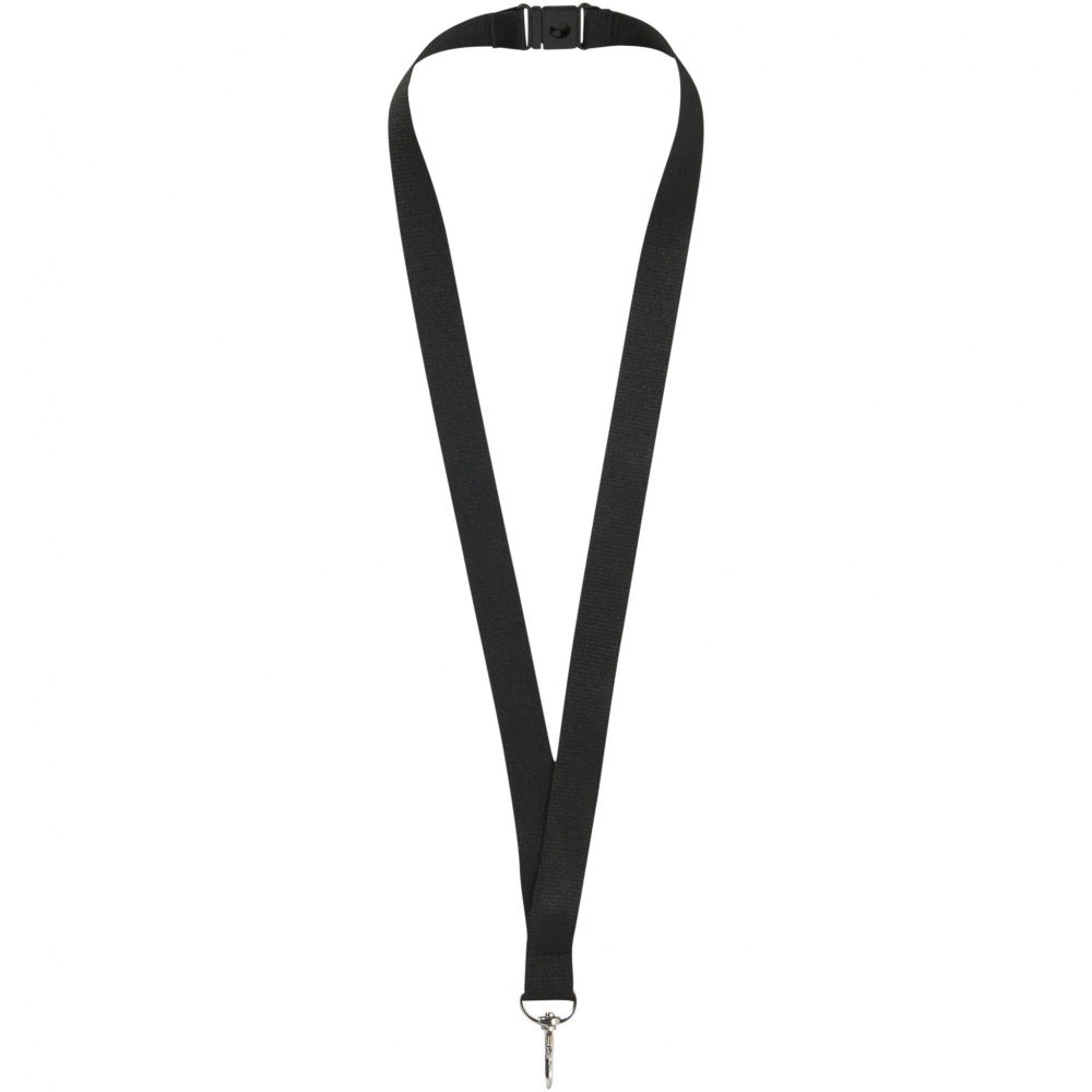 Logo trade promotional giveaway photo of: Lago lanyard with break-away closure