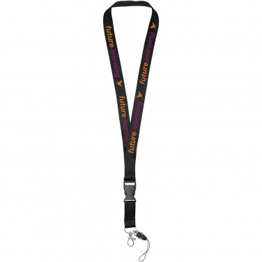 Logotrade promotional giveaway picture of: Sagan phone holder lanyard with detachable buckle
