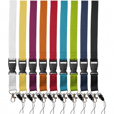 Logo trade promotional giveaways picture of: Sagan phone holder lanyard with detachable buckle