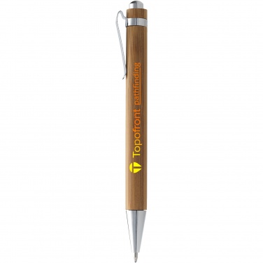 Logo trade promotional merchandise picture of: Celuk bamboo ballpoint pen