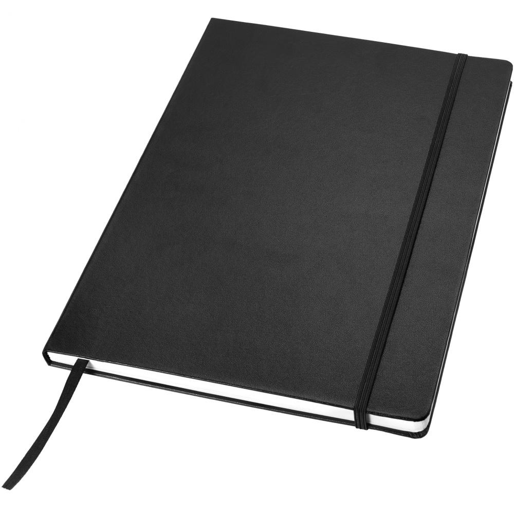 Logo trade promotional product photo of: Executive A4 hard cover notebook