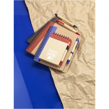 Logotrade advertising product picture of: Priestly recycled notebook with pen