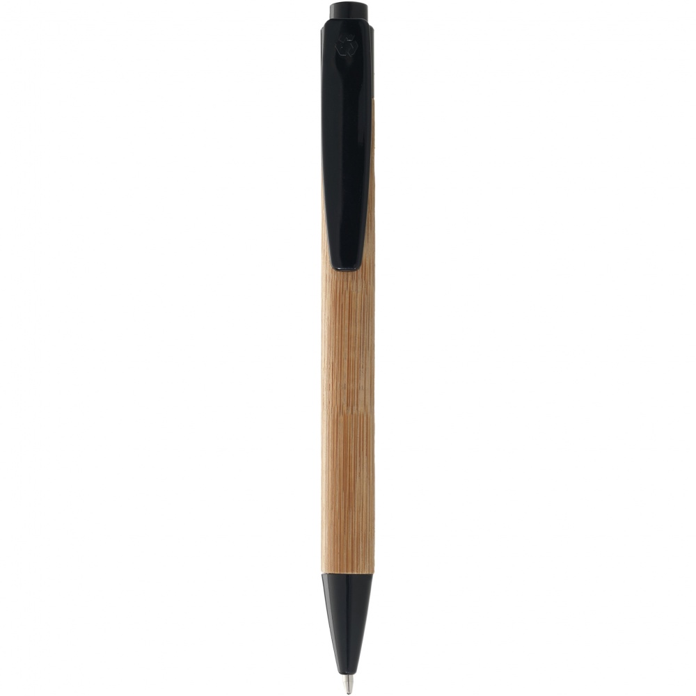 Logo trade advertising products image of: Borneo bamboo ballpoint pen