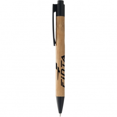 Logo trade business gifts image of: Borneo bamboo ballpoint pen