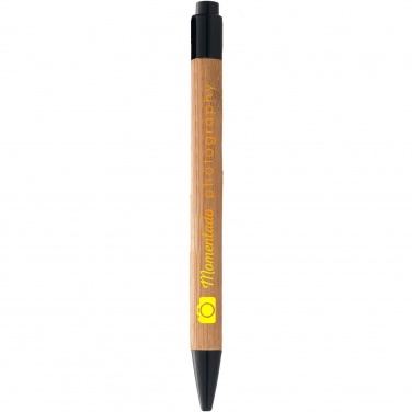 Logo trade promotional product photo of: Borneo bamboo ballpoint pen