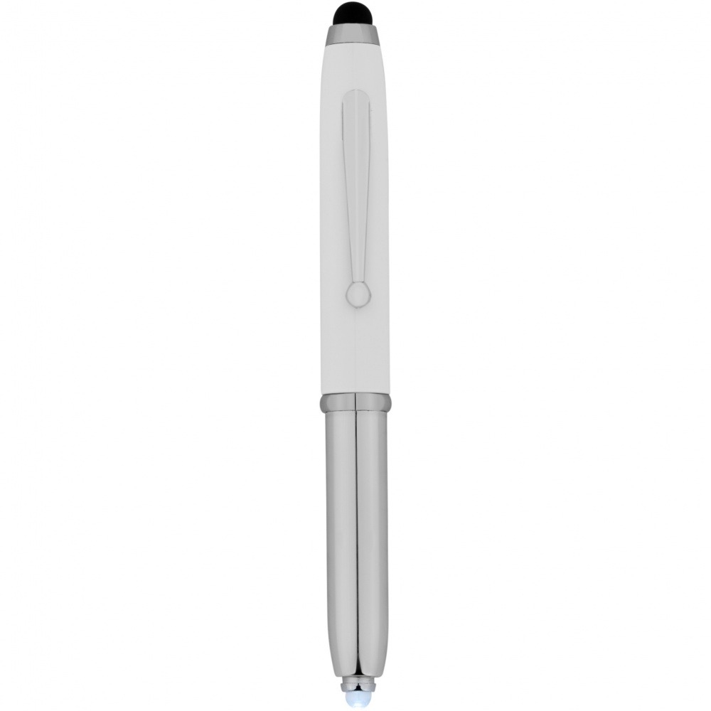 Logotrade business gift image of: Xenon stylus ballpoint pen with LED light