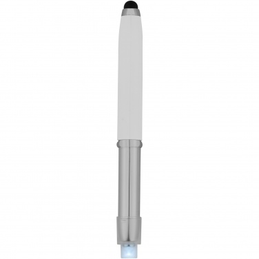 Logo trade corporate gifts picture of: Xenon stylus ballpoint pen with LED light
