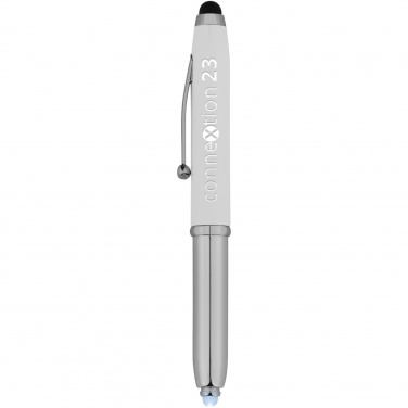 Logotrade corporate gift image of: Xenon stylus ballpoint pen with LED light
