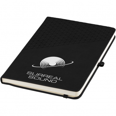 Logo trade business gift photo of: Theta A5 hard cover notebook