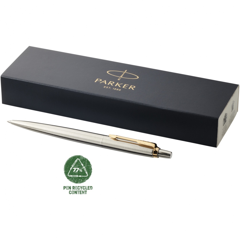 Logo trade corporate gifts image of: Parker Jotter SS ballpoint pen