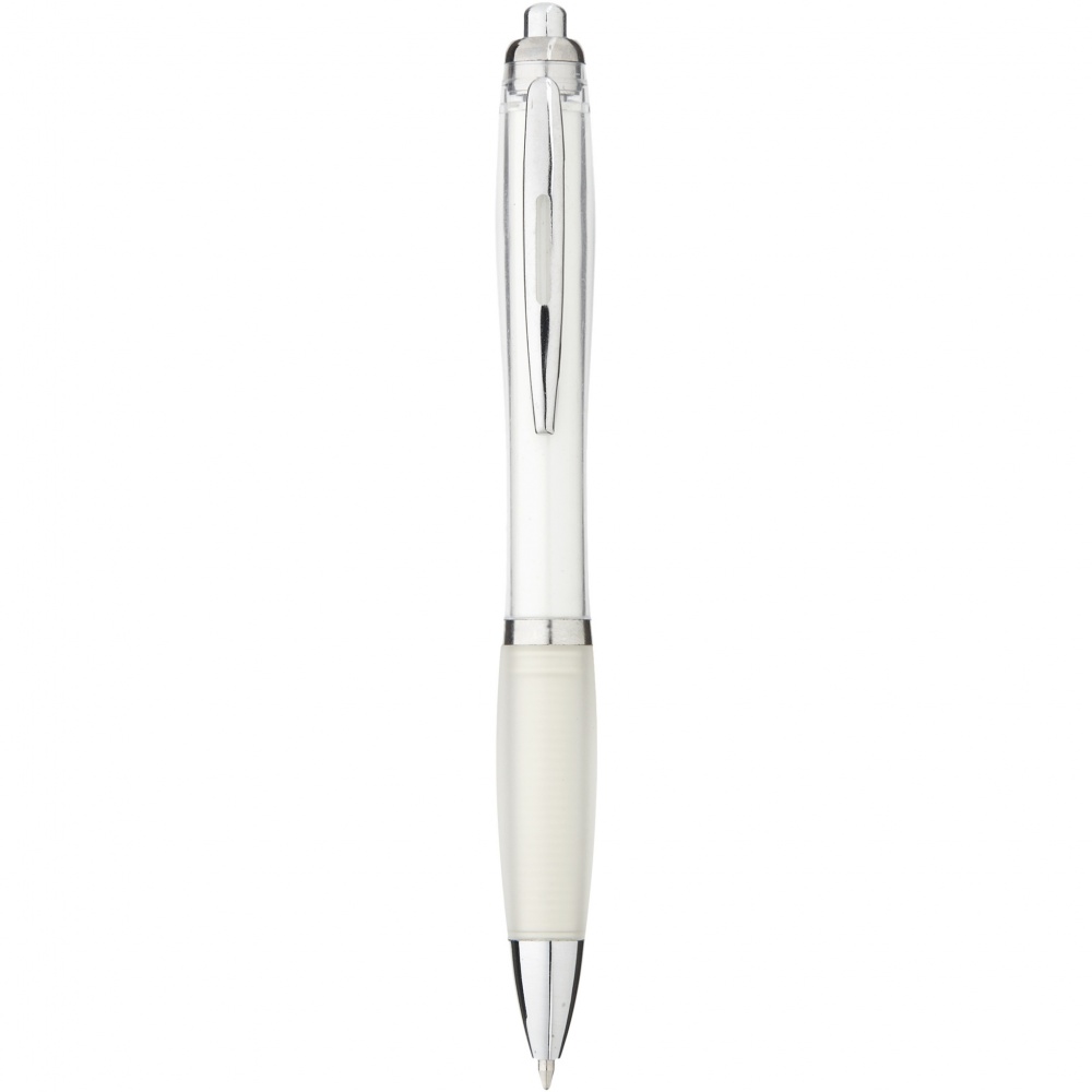 Logotrade promotional gift picture of: Nash ballpoint pen coloured barrel and grip