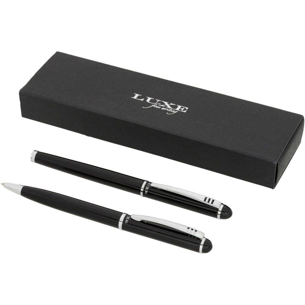 Logo trade promotional merchandise image of: Andante duo pen gift set