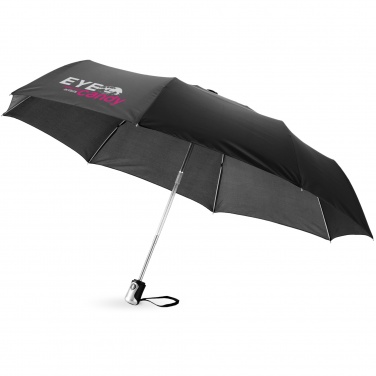 Logo trade advertising products picture of: Alex 21.5" foldable auto open/close umbrella