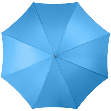 Logo trade advertising products image of: Lisa 23" auto open umbrella with wooden handle