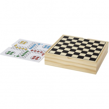Logo trade promotional giveaway photo of: Monte-carlo multi board game set