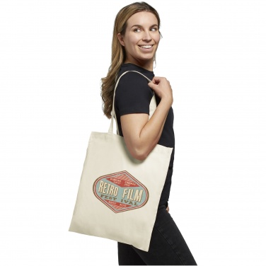 Logotrade promotional giveaway image of: Carolina 100 g/m² cotton tote bag 7L