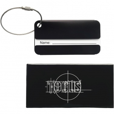 Logo trade business gift photo of: Discovery luggage tag