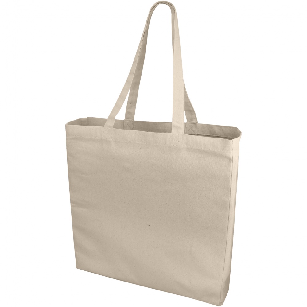 Logo trade promotional giveaways image of: Odessa 220 g/m² cotton tote bag 13L