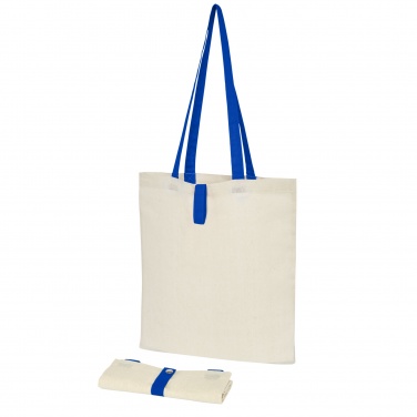 Logo trade promotional gift photo of: Nevada 100 g/m² cotton foldable tote bag 7L